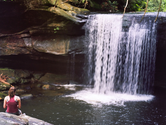 Cumberland Falls in June, 2010